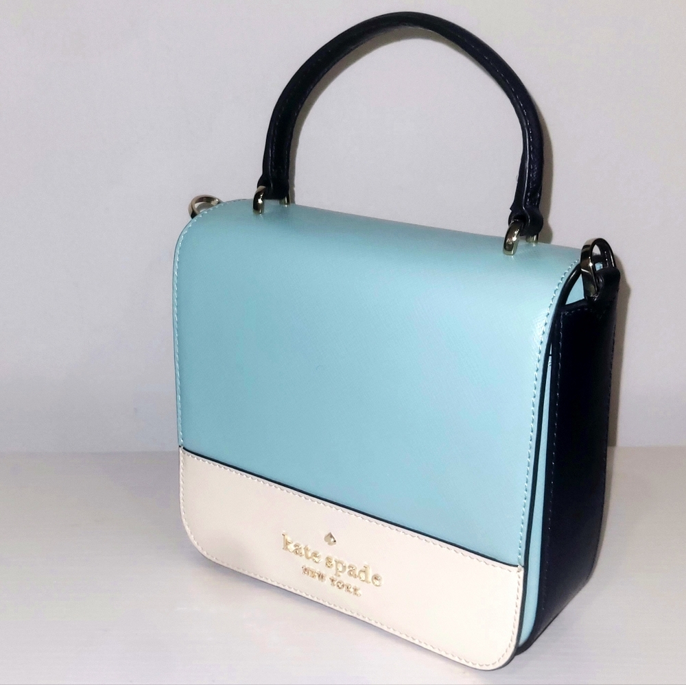 Kate Spade Colorblock Staci Square Mini Bag  Handbag  NWOT